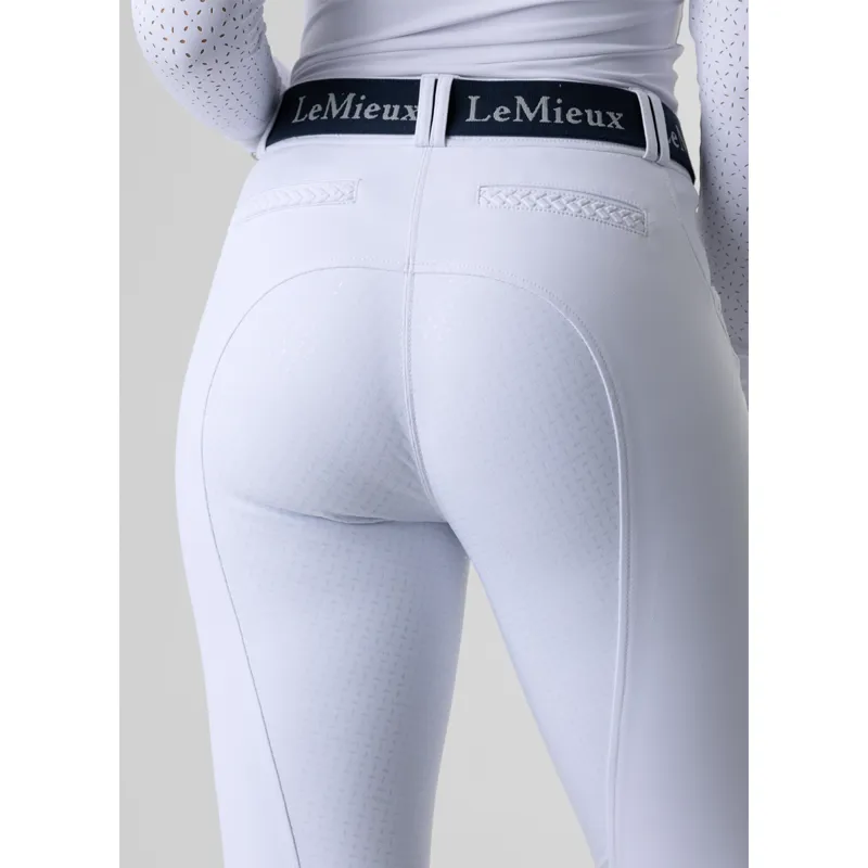 LeMieux Amara II Full Seat Breeches - White-4